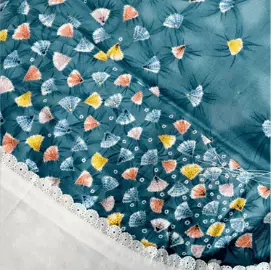 Multi coloured Kakebuton Quilt